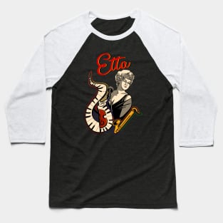 Etta James Baseball T-Shirt